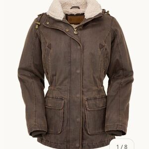 Women’s Outback Trading Company Woodbury Jacket the Jacky has a 2XL tag.